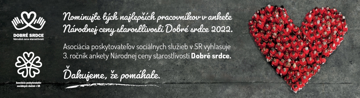 Národná cena starostlivosti – DOBRÉ SRDCE 2022